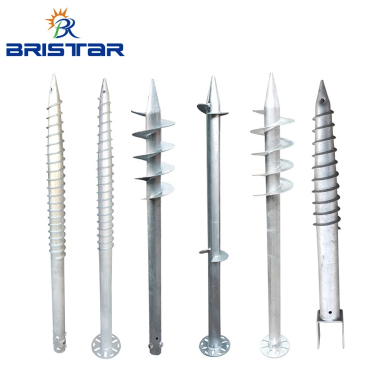 Solar Panel Earth Ground Pole Auger Anchor Anchor Screw Ground Screw Anchors
