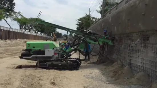 6 Inch Anchor Drilling Rig Rock Anchor DTH Drill