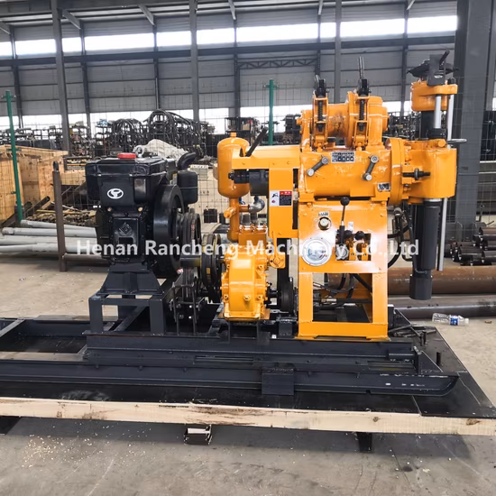 Concrete Core Soil Boring Geological Exploration Drilling Machine/Percussion Crawler Drilling Factory Hydraulic Exploration Drill Rig